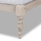 Baxton Studio Iseline Antique White Finished Wood King Size Platform Bed Frame 160-10041 - alternate 8